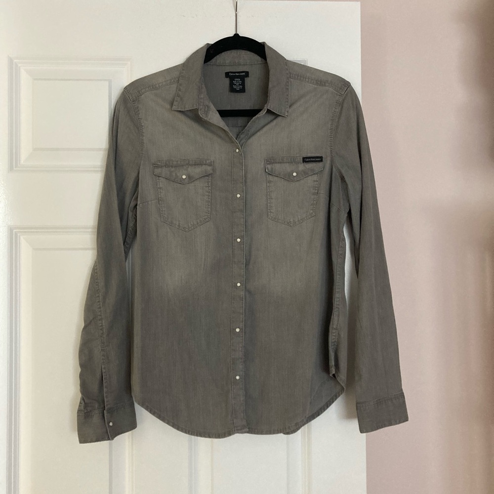 Calvin Klein Button Down - image 1